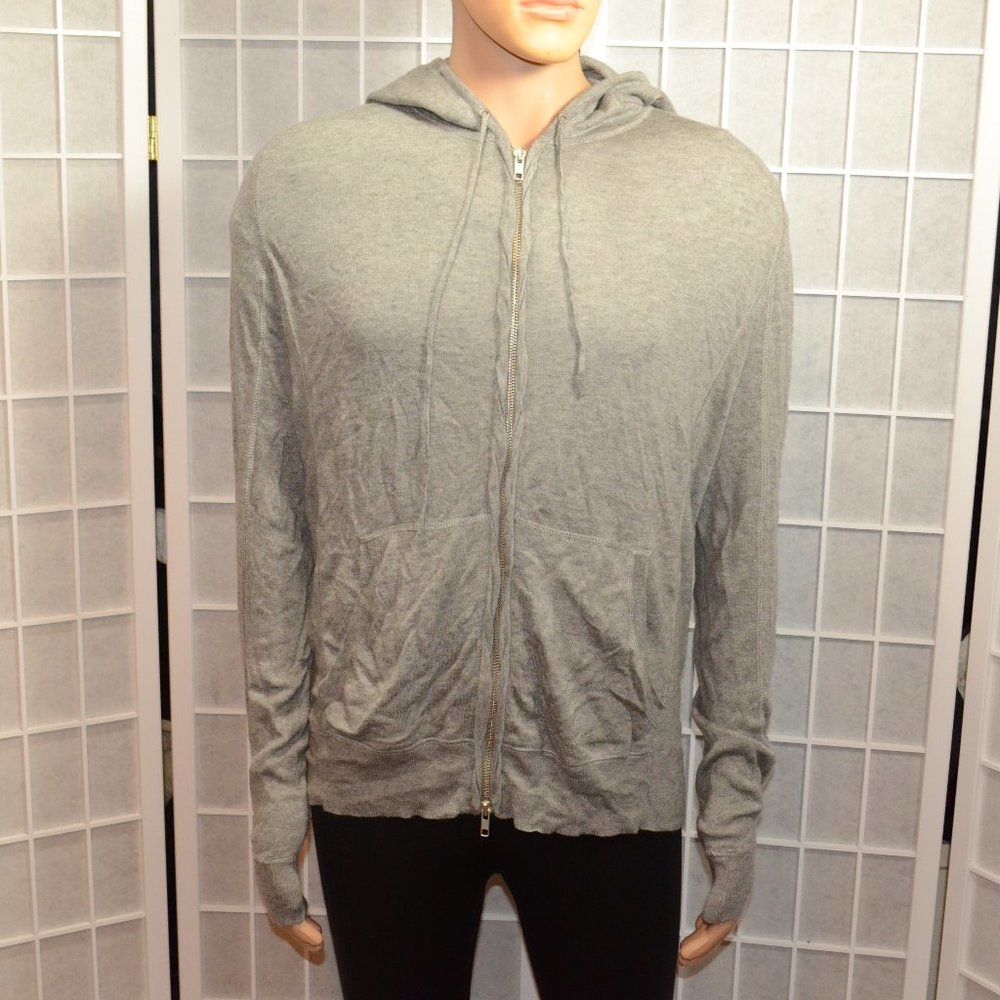 Mens All Saints Quay Hoody Sweater large